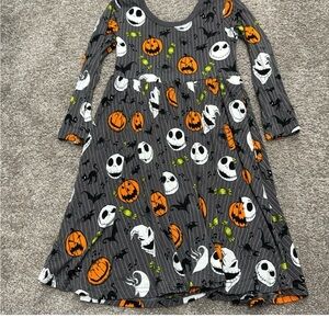 Disney Gray and Orange Halloween Sleepwear